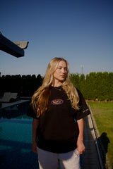 AURA NOT YOUR USUAL CAT TEE BLACK