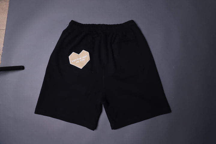 AURA LOVE SHORTS BLACK/GOLD