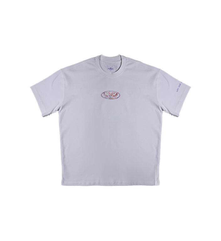 AURA NOT YOUR USUAL CAT TEE WHITE