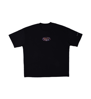 AURA NOT YOUR USUAL CAT TEE BLACK
