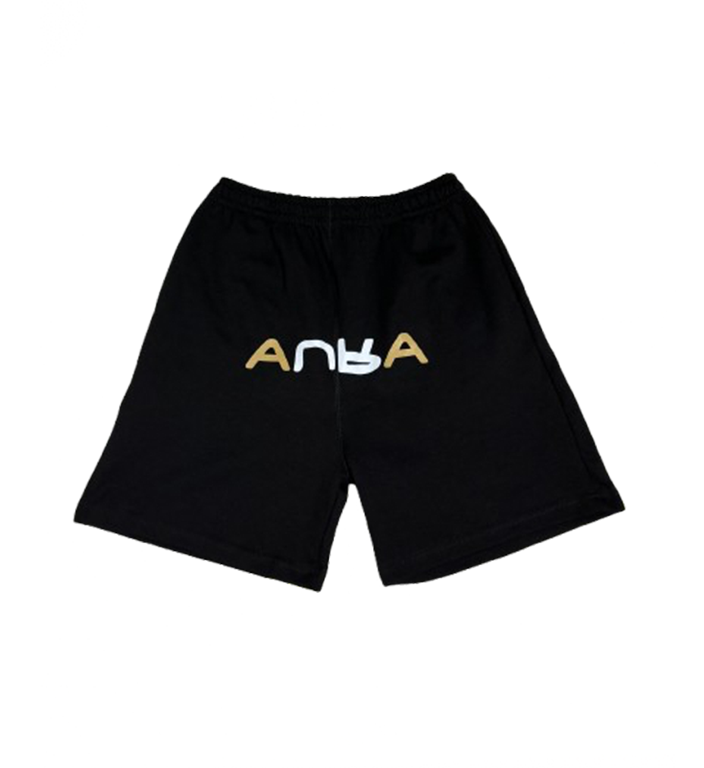 AURA LOVE SHORTS BLACK/GOLD
